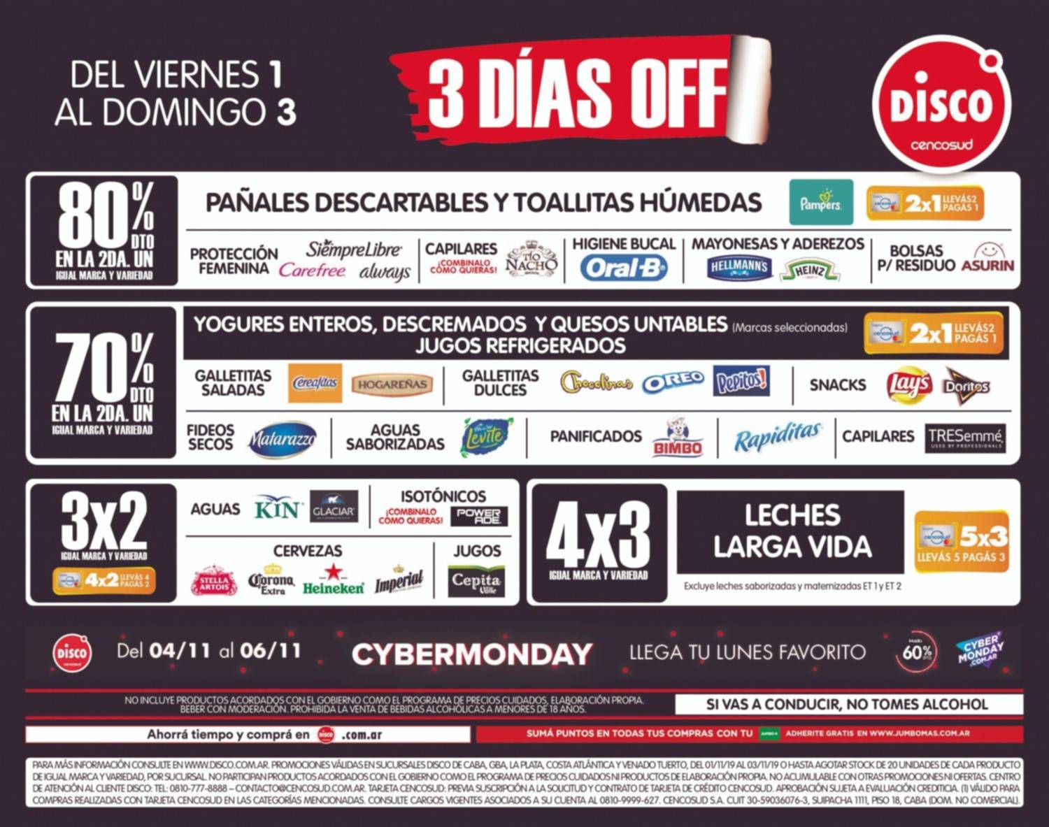  Tres días con muchas ofertas para llenar el changuito