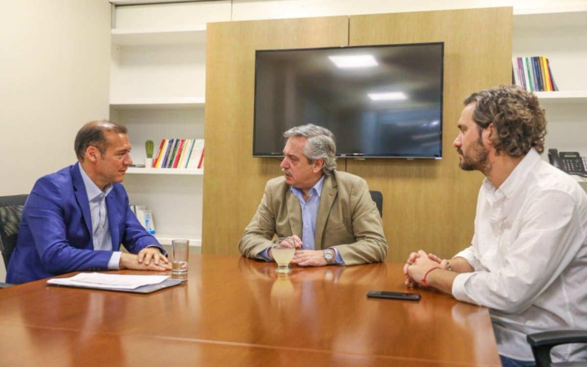 Alberto Fernández se reunió con Omar Gutiérrez para analizar el desarrollo de Vaca Muerta