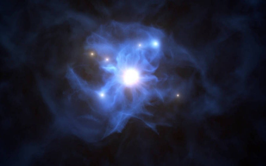 Hallan misterioso agujero negro de los tiempos lejanos del Universo
