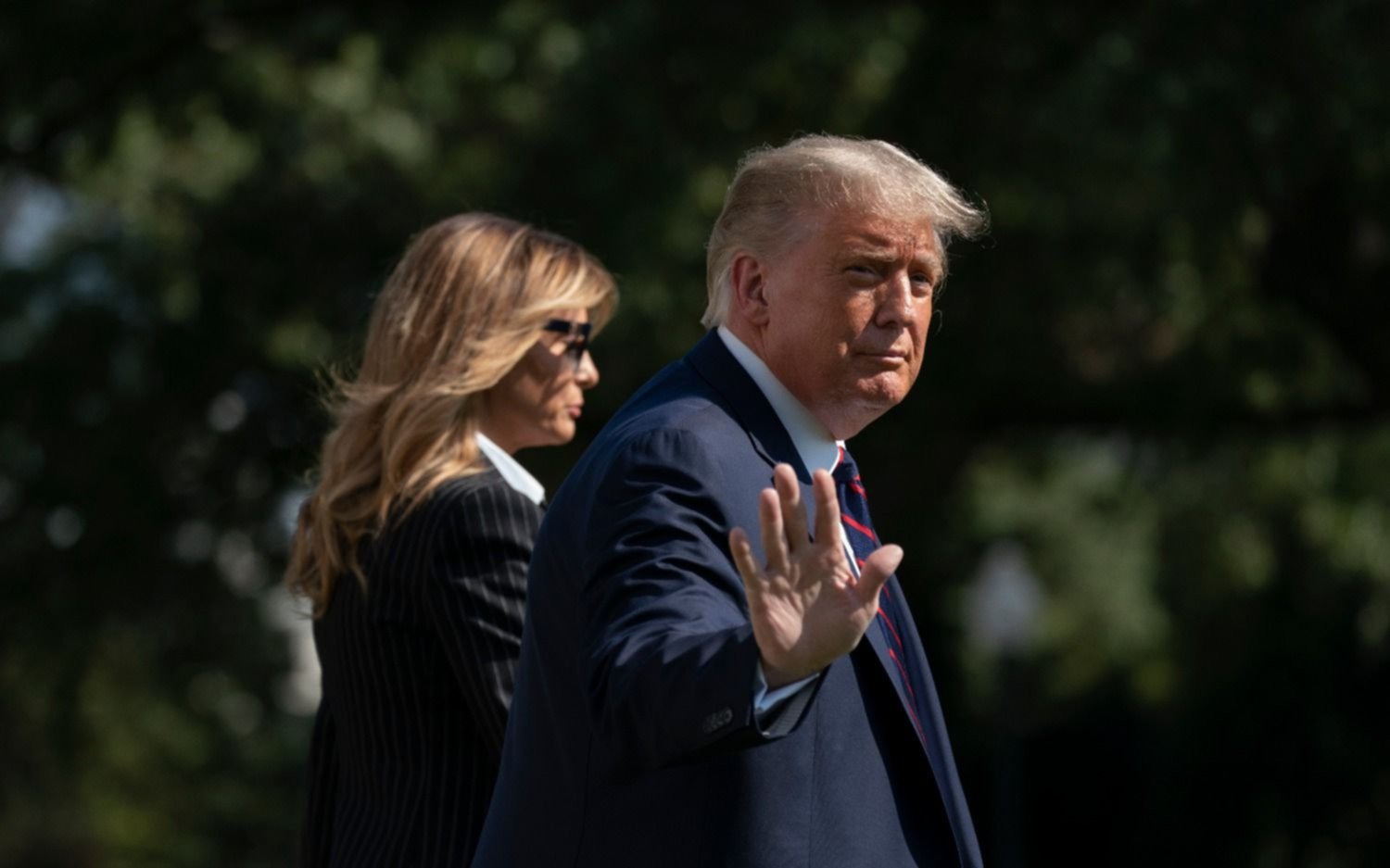 ¿Qué pasa con la campaña electoral tras el contagio de Trump? 