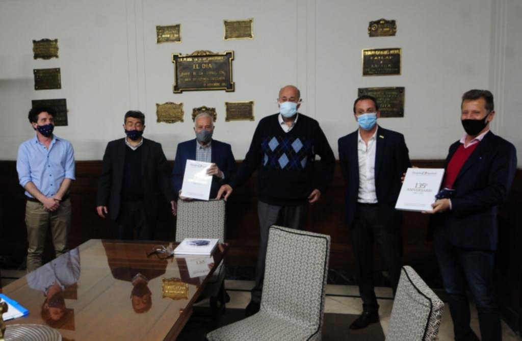 Destacan el permanente aporte solidario de la Fundación Florencio Pérez al Hospital Español