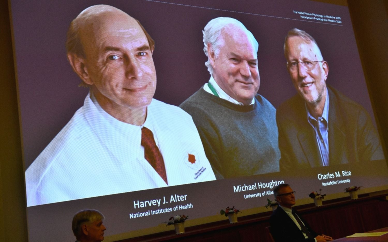 El Nobel de Medicina fue para tres descubridores del virus de la hepatitis C