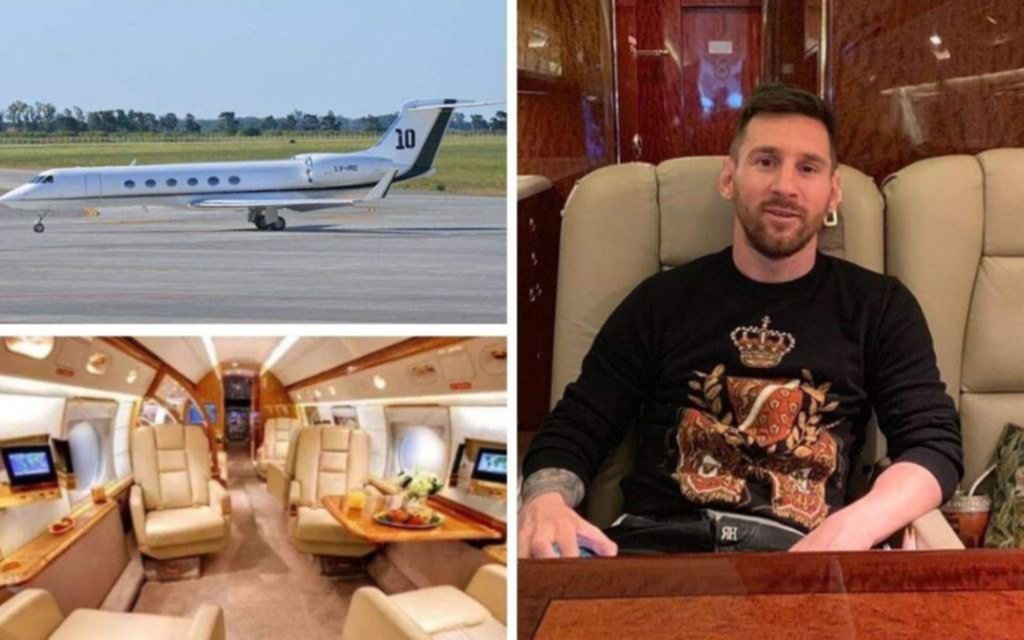 El avión de 15 millones de dólares que Messi puso al servicio de la Selección