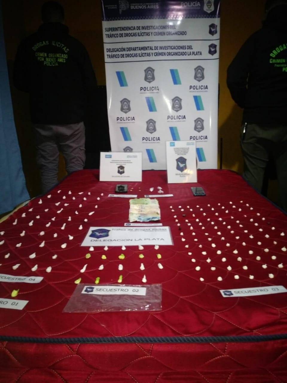 Avanzan sobre otra banda que trafica droga en la Zona Roja