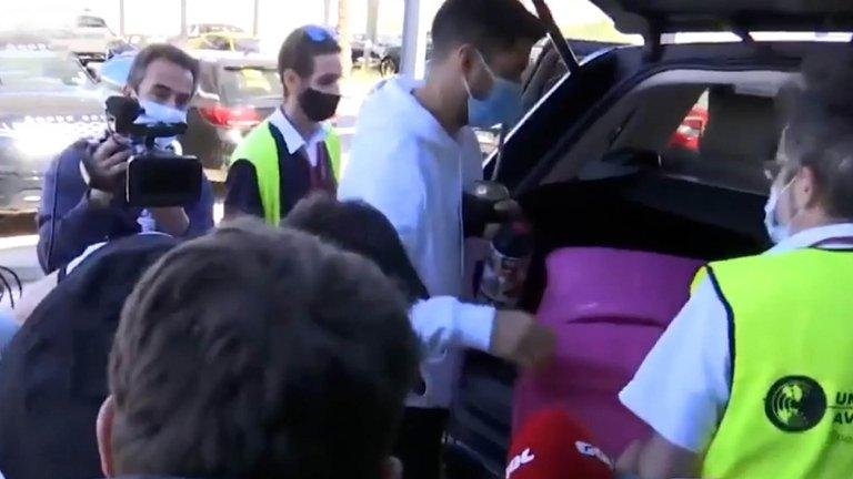 ¿Quiénes viajaron en el avión de Messi?