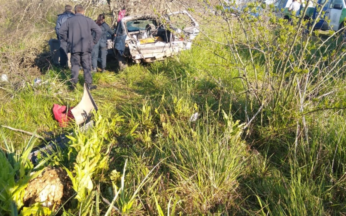 El tránsito se cobró una nueva vida en la Región tras un choque contra árboles en Ruta 11 y 641