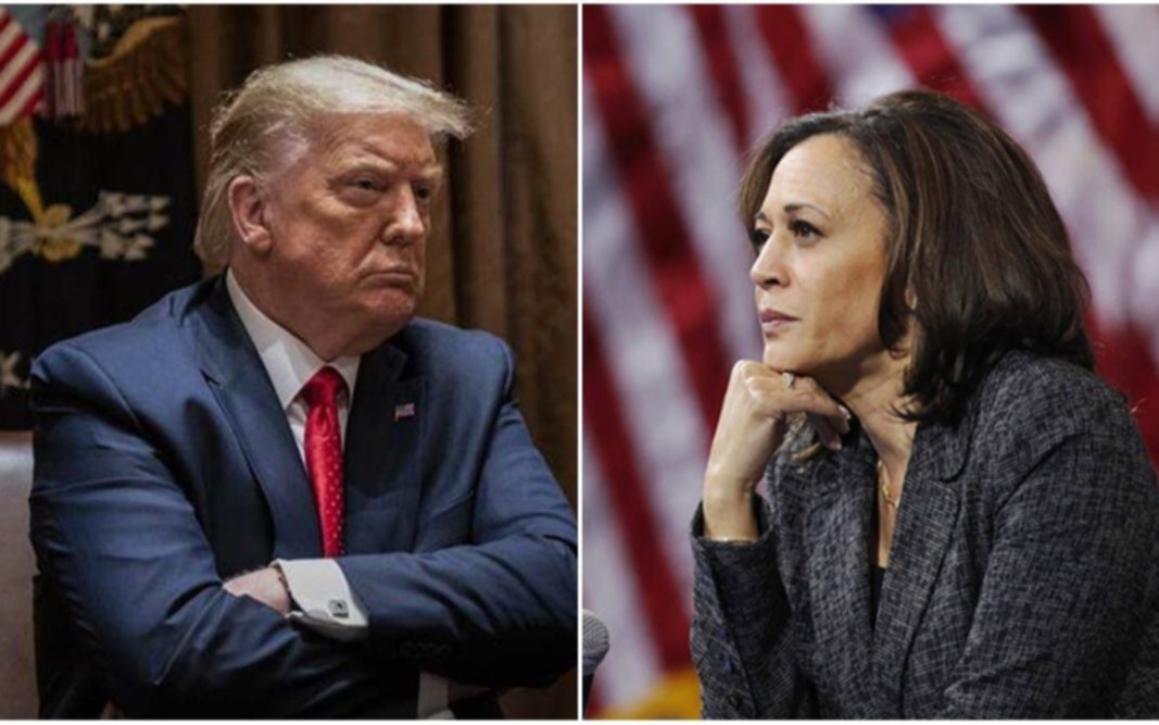 Trump llamó "monstruo" y "desagradable" a Kamala Harris y sostuvo que Pence "la destruyó"