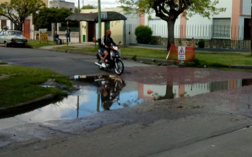 Tremendo derrame cloacal en 3 y 516