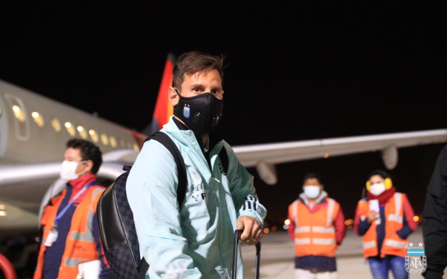 La Selección Argentina ya está en la altura de La Paz