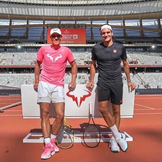 Un deportista ejemplar, Federer felicitó a Rafa