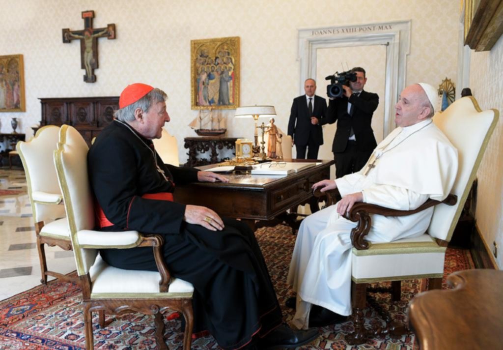 El Papa recibió al cardenal australiano que fue condenado y luego absuelto por pedofilia