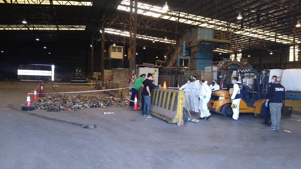 Entre la basura, hallaron restos humanos en la planta de tratamiento de la CEAMSE