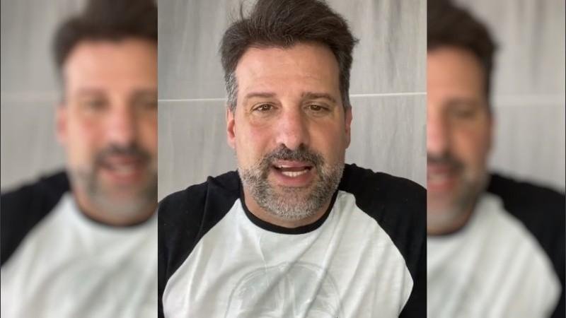 COVID sin piedad: José María Listorti dio positivo pero se siente “bien”