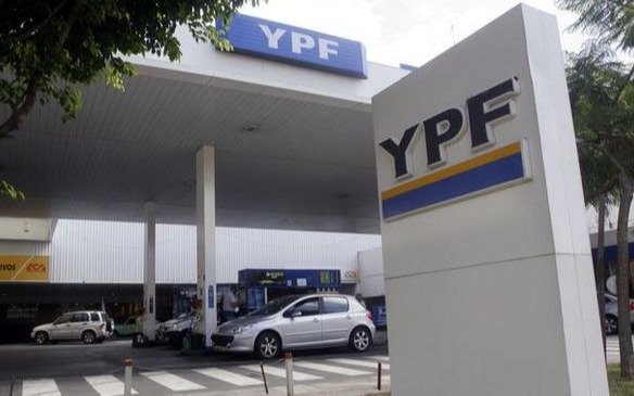 YPF subió 3,5% en promedio los precios de los combustibles en todo el país