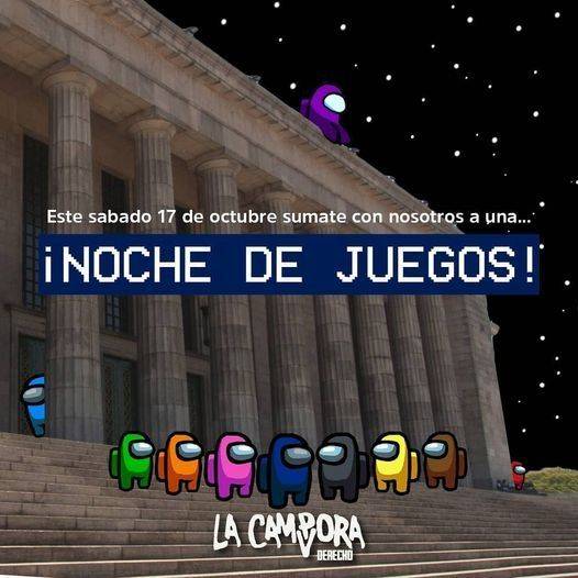 17 de Octubre: La Cámpora propone jugar al Among Us, que es furor en cuarentena