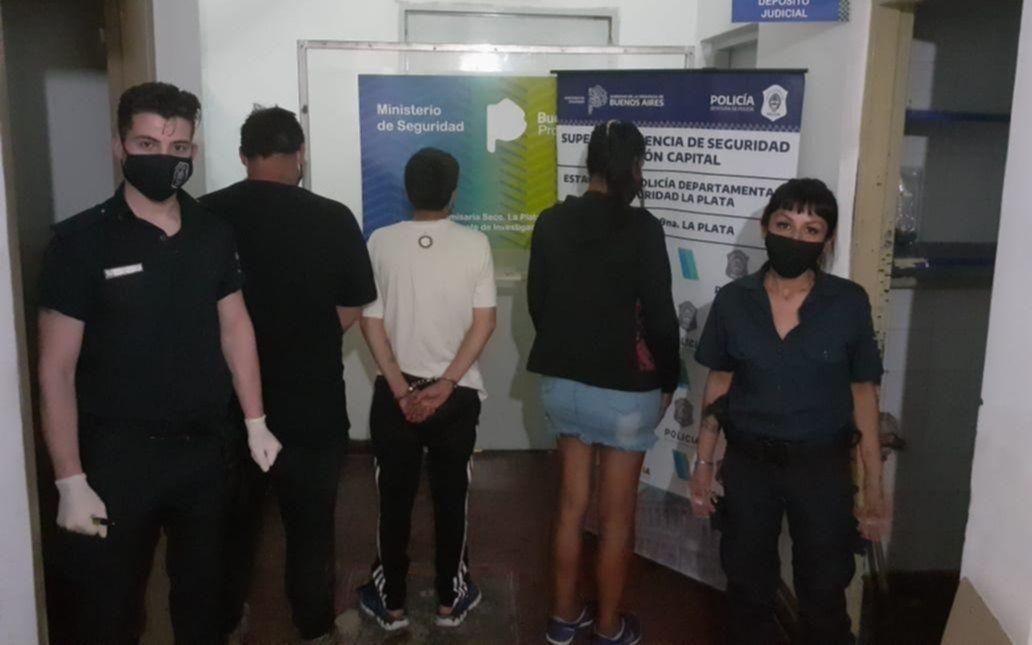 Tres detenidos por una acción de narcomenudeo en la zona roja platense