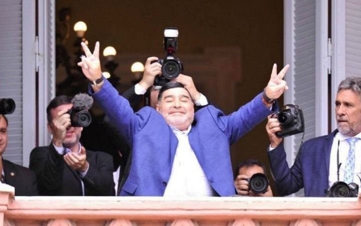 Maradona: "Yo fui, soy y seré siempre peronista"