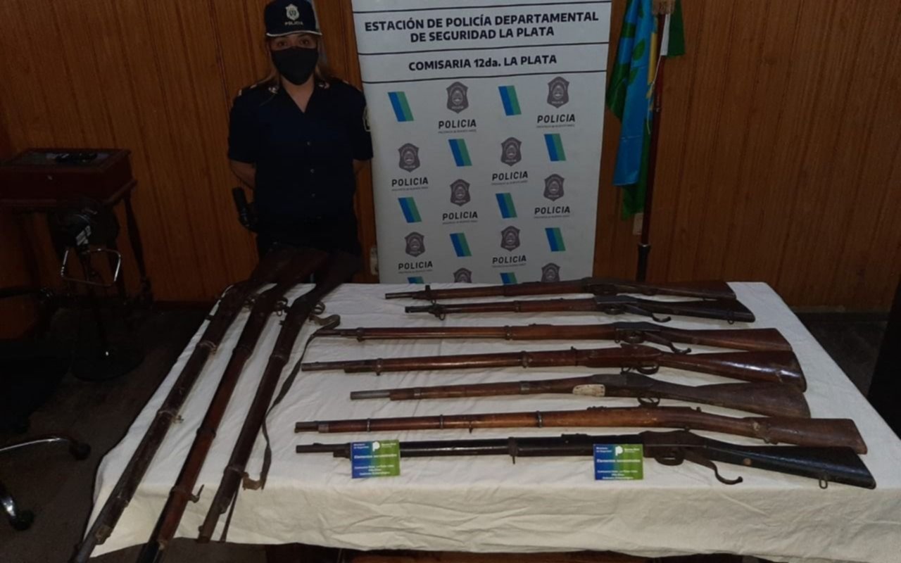 Villa Elisa: robó un arsenal de armas en la casa de un ex diplomático y se lo confesó a un cura