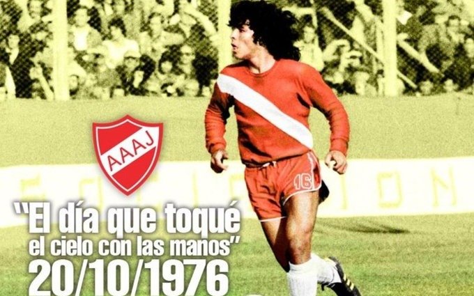 Alberto Fernández recordó el 44to aniversario del debut de Maradona en Argentinos Juniors