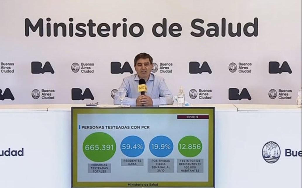 Quirós habló de la estrategia para evitar una segunda ola de coronavirus