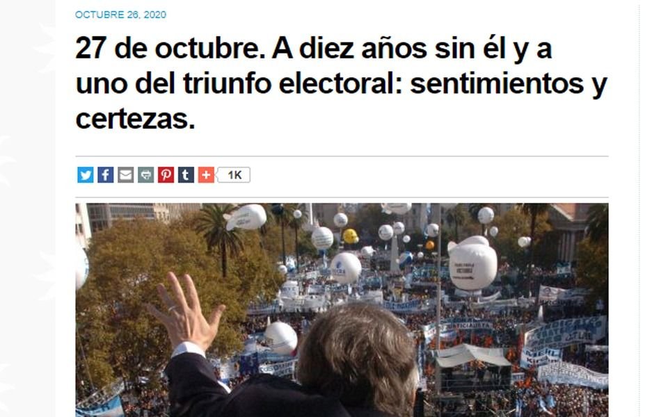 Las frases más fuertes de la carta de Cristina Kirchner