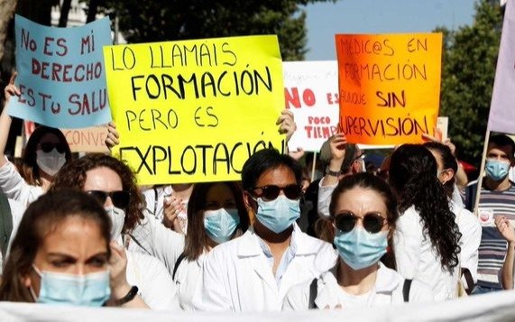 Los médicos españoles van a la huelga en medio de la segunda ola de coronavirus
