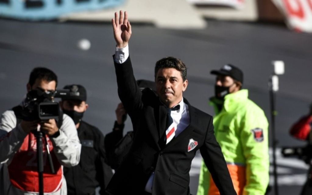 Marcelo Gallardo hizo delirar a los hinchas de River con este gesto
