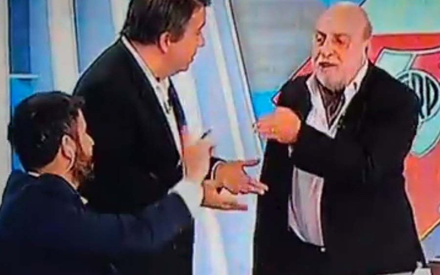 VIDEO: Pagani se enojó, casi se va a las piñas en vivo y dijo "sos un sinvergüenza"