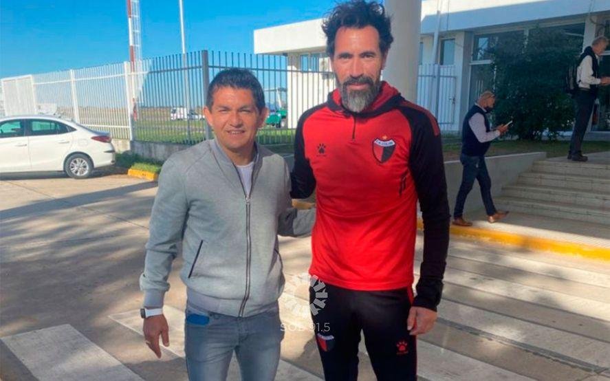 El Pulga Rodríguez estuvo presente en los festejos de Colón