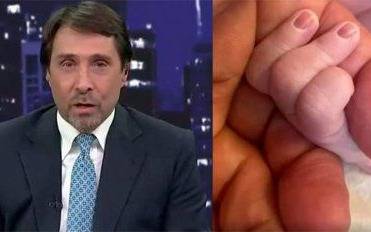 El tierno mensaje de Eduardo Feinmann a su hijita recién nacida: "Ya te amo"
