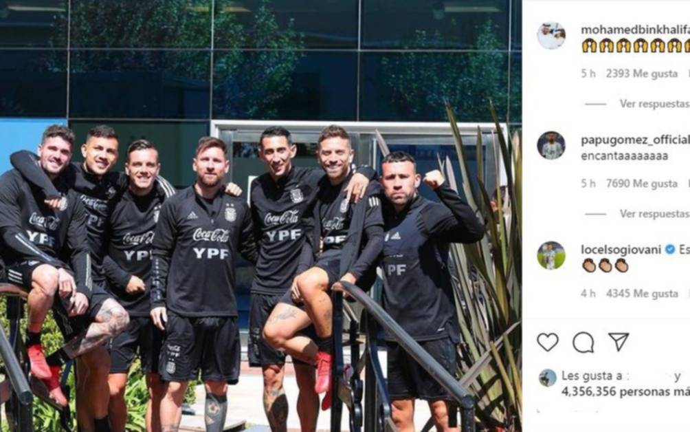 Las fotos de la intimidad de la Selección que publicó Messi en la previa de Paraguay