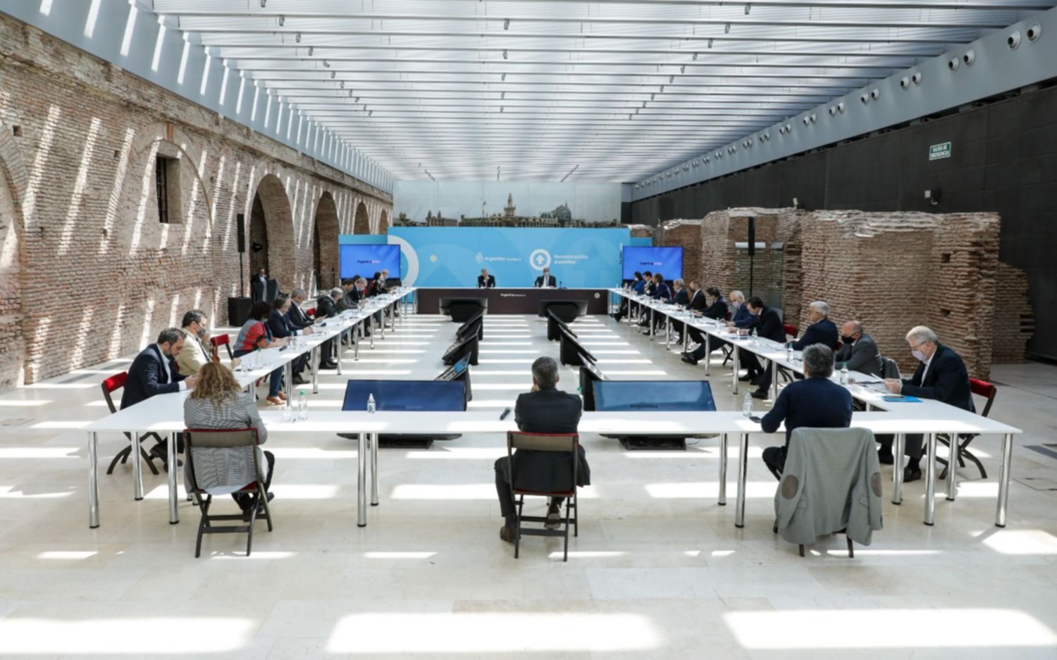 Alberto Fernández encabeza la primera reunión con el nuevo Gabinete definido tras la crisis