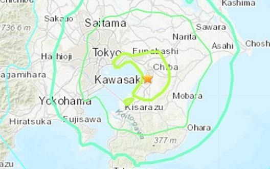 Tembló Japón por un terremoto de magnitud 6,1