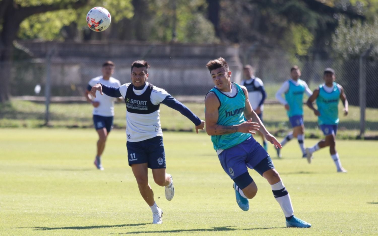 Informe Tripero: hubo práctica de fútbol y atención con una variante táctica