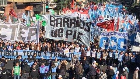 Otra jornada plagada de piquetes en capital