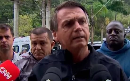 ¡El colmo! Bolsonaro no pudo entrar a una cancha por no estar vacunado y se quejó de protocolos