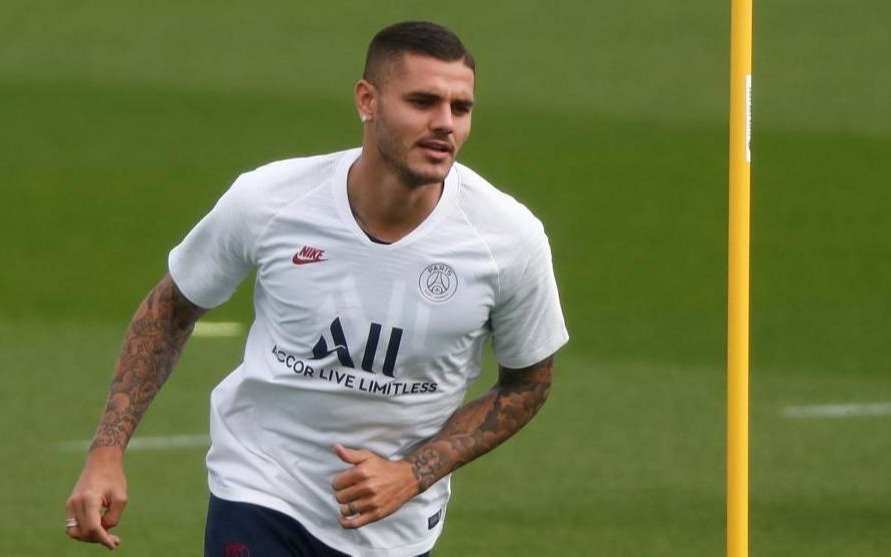¡Todo mal! Sin Wanda, Icardi no se presentó a entrenar con el PSG y adujo "problemas familiares"