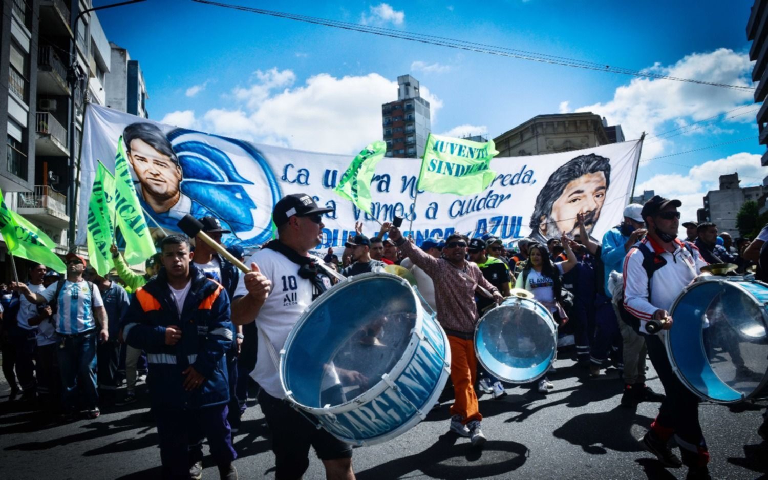 El sindicalismo movilizó en La Plata por el Día de la Lealtad 