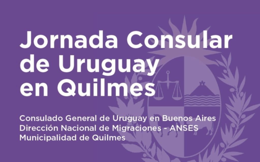 Jornada consular de Uruguay en Quilmes