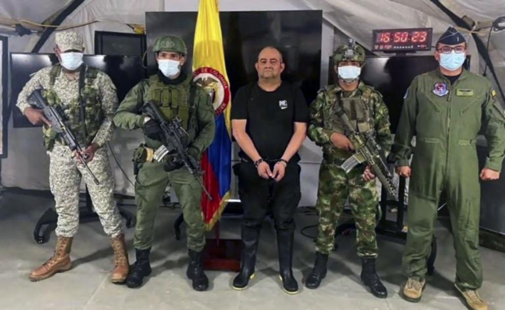 Golpe al narcotráfico: cayó un alto mando en Colombia