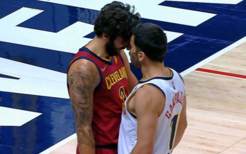 El picante cruce de Campazzo cara a cara con un rival en la NBA