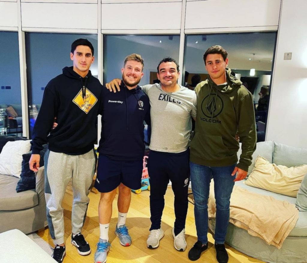 Lucio Cinti será compañero de Creevy en Inglaterra