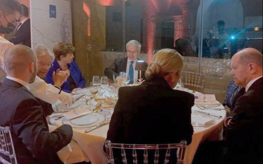 Martín Guzmán cenó en Roma con Kristalina Georgieva, la titular del FMI