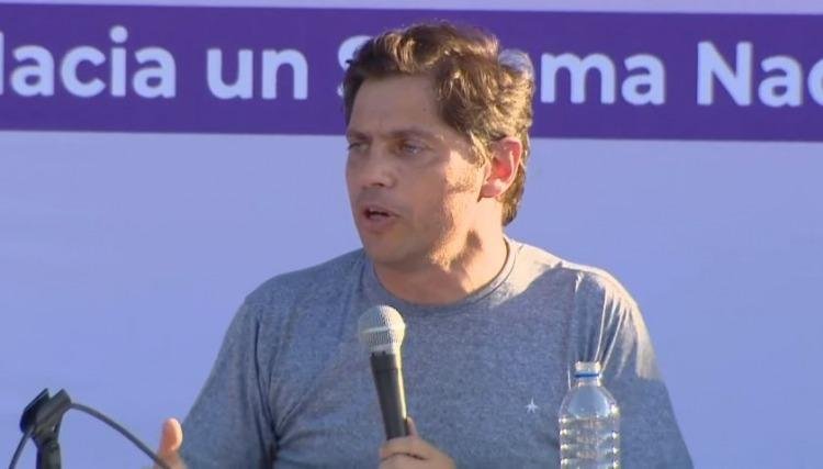 Kicillof dijo que no puede esperar la transformación del sistema de salud