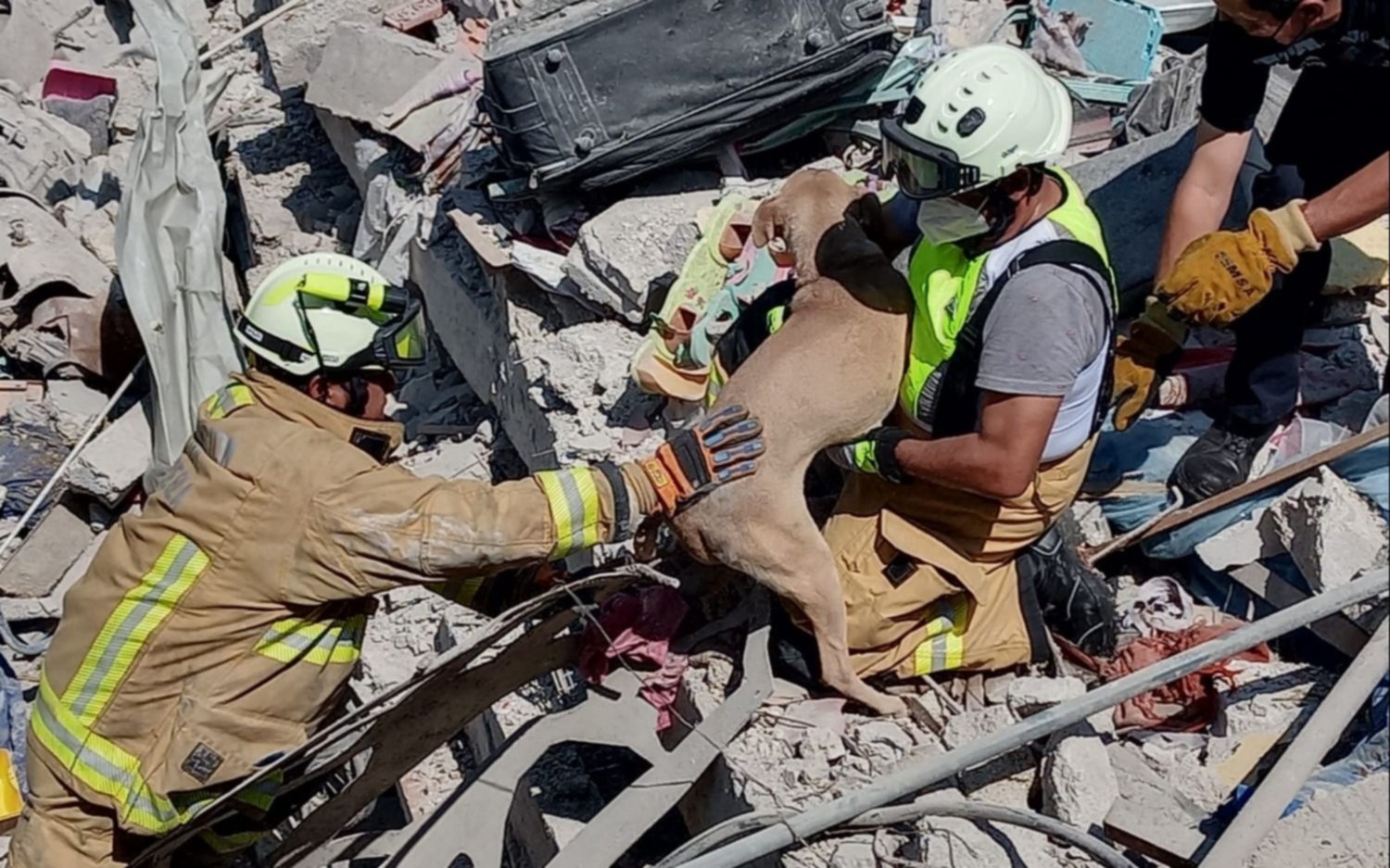 Tragedia en San Pablo: se derrumbó una gruta y hay tres bomberos muertos y 6 desaparecidos