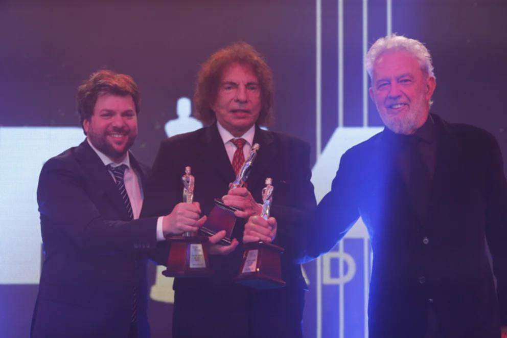 Kaczka, Dolina y Lalo Mir, los Martín Fierro de Oro de la radio