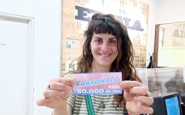 Cartonazo: una joven de Gonnet, la ganadora de los $200.000