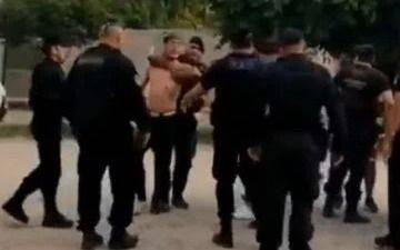 Escándalo: detuvieron al futbolista Brian Fernández por apedrear un colectivo