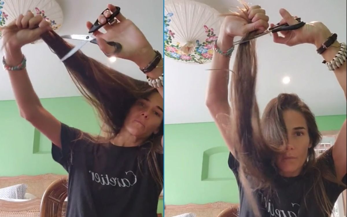 "¡Por la libertad!" La particular muestra de apoyo de Juana Viale a las mujeres de Irán