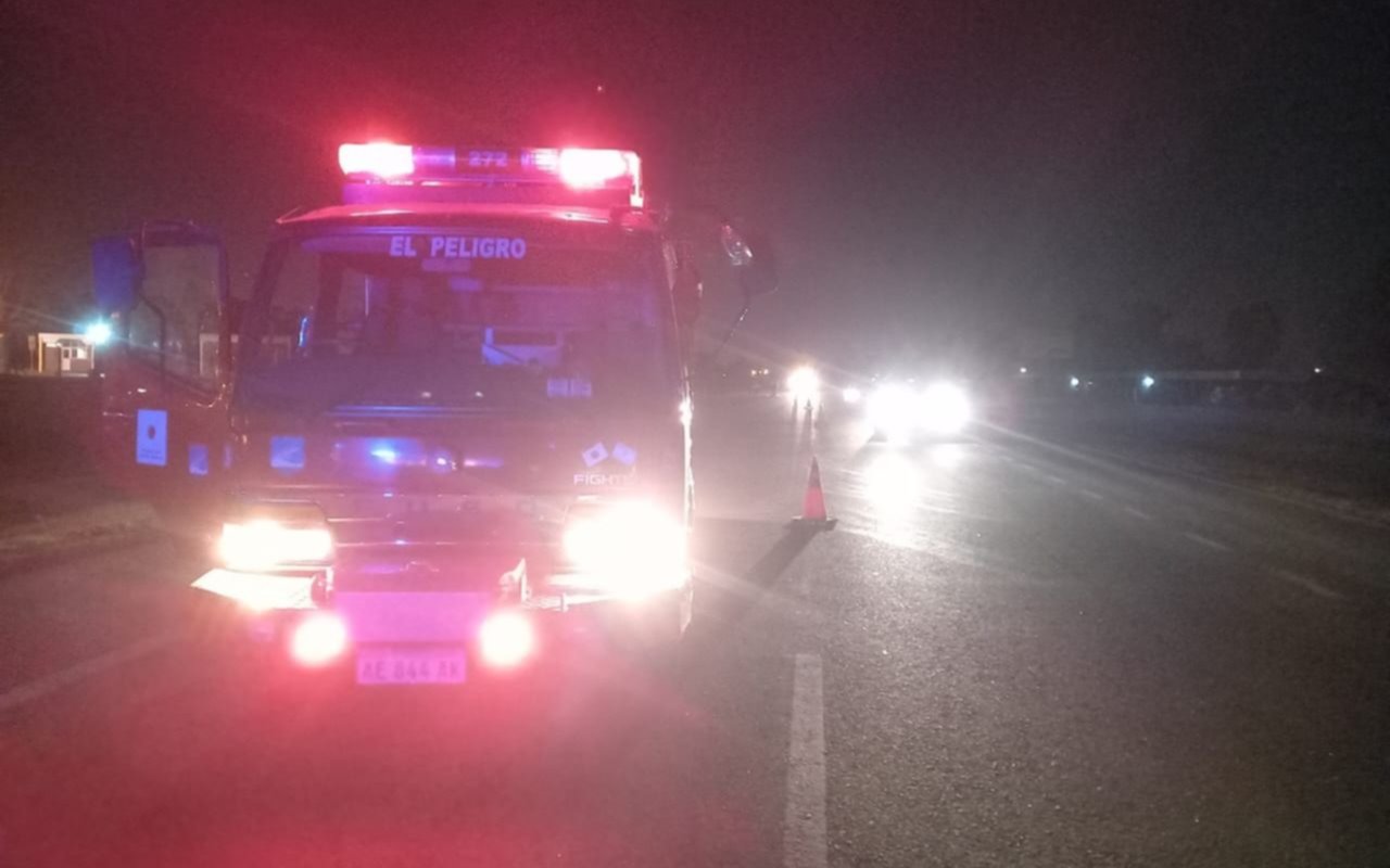 Accidente fatal en Ruta 2: un choque entre dos motos, deja como saldo un muerto y un herido en grave estado
